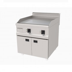 Atalay Elektrikli Izgara, Nervürlü, Krom Yüzeyli, 80x90x85 Cm, AEI 890 N CR